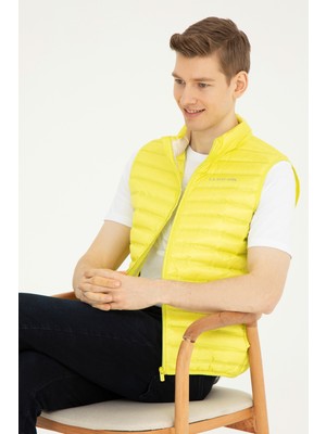 U.S. Polo Assn. Erkek Citron Yelek (Dokuma) 50264808-VR168