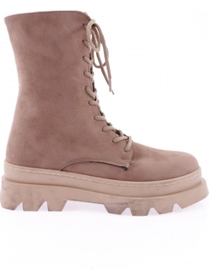 Dgn 744-22K Kadin Bağcikli Fermuarli Bot