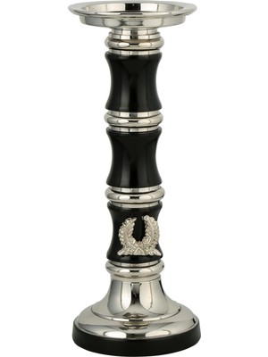 Vitale Collette Mumluk Silver 34 cm AK.IU0446