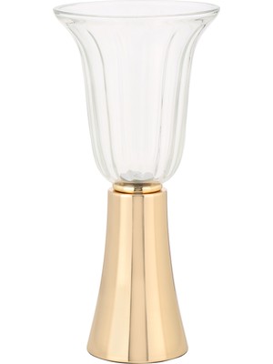 Vitale Kupa Mumluk Gold 15X15X40 cm AK.JD0100