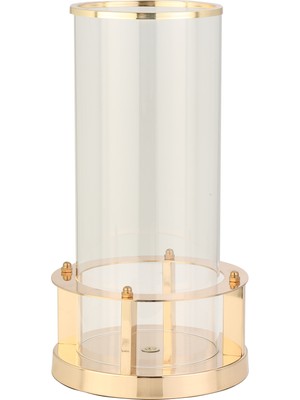 Vitale Carre Cam Mumluk Gold 19X19X35 cm AK.JD0088