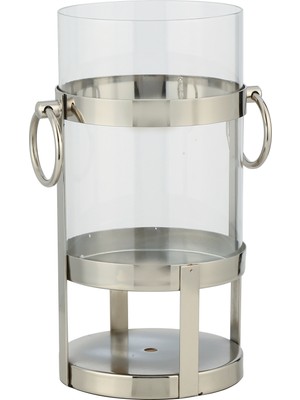 Vitale Cyclique Cam Mumluk Silver 15X15X30 cm AK.JD0089