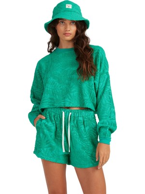 Billabong Lazy Dayz Top Kadın Yeşil Fleece