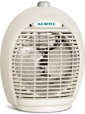 Kumtel Fanlı Isıtıcı LX6331 Krem