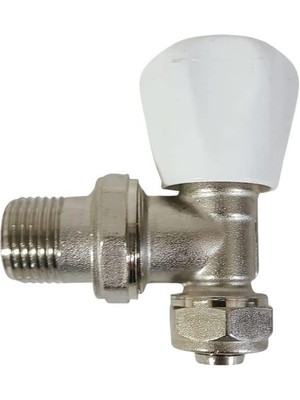 Kalde Köşe Radyatör Vanası (Pe-X) - Ø16 1/2" - Mobile System Radiator Valve