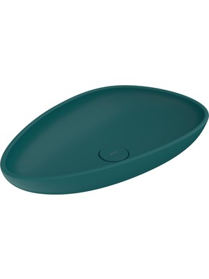 Bocchı Etna Çanak Lavabo 58 cm Mat Petrol Mavi 1114-071-0125