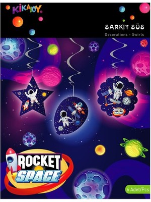 Rocket Space Sarkıt Süs