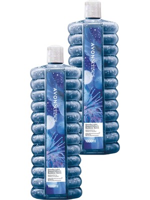 Avon Senses Goodnight Sweetheart Bergamot ve Vanilya Kokulu Banyo Köpüğü 1 Lt. İkili Set