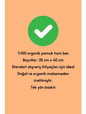 Woppshop Organik Gabardin Bez Çanta - 3