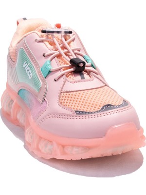 Vicco Corn 346F24Y131BB Pudra Ortopedik Kız Çocuk Spor Ayakkabı