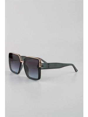 La Viva Siyah Altın Degrade UV400 Filtre Kadın Güneş Gözlüğü G24LV3309 605101