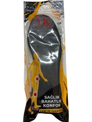YK Life Yklife Deri Ortapedik Poliüretan Tabanlık
