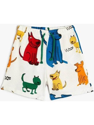 Koton Erkek Bebek Şort Ekru 4SMB40101TK