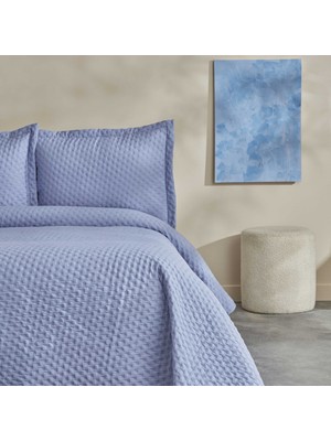 Karaca Home Breeze Soft Tek Kişilik Yatak Örtüsü Indigo