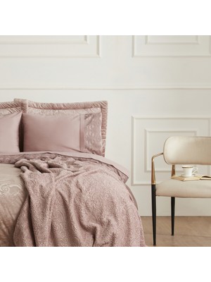 Karaca Home Valeria Elite 8 Parça Çeyiz Seti Gül Kurusu