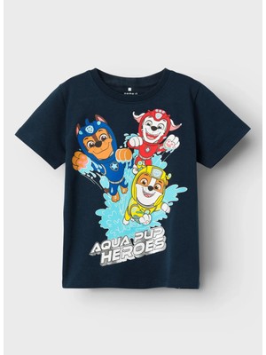 Name It Desenli Füme Erkek T-Shirt Nmmmanse Pawpatrol Ss Top Cplg