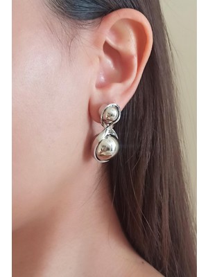 By Zeyna Aksesuar Kadın Vip Seri Özel Tasarım Küpe