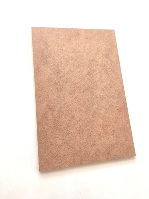 Dekolobi 20X30 cm Ham Mdf Plaka Levha 6 mm Dikdörtgen Ahşap Zemin