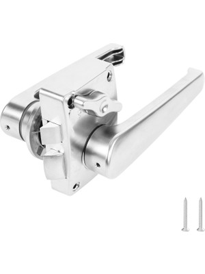 Karavan Içten Kilitlenebilir Gümüş Karavan Tuvalet Kapı Kolu