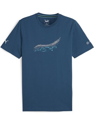 Puma Mapf1 Ess Car Graphic Tee Erkek Günlük Tişört 62375907 Mavi