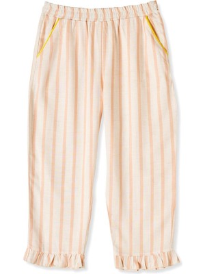 Katia & Bony Kız Çocuk Çizgili Dokuma Eşofman Altı