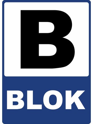 ChicArt Design Studio B Blok Dijital Uv Folyo Yapışkan Baskı Uyarı Etiket Yapıştırma Sticker 12.5X17.5