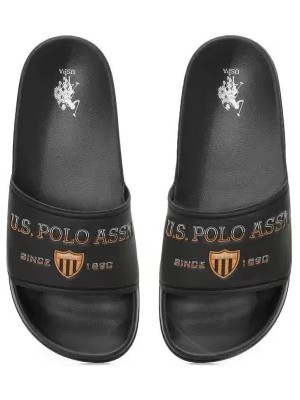 U.s. Polo Assn. Racely 4fx Erkek Terlik Siyah