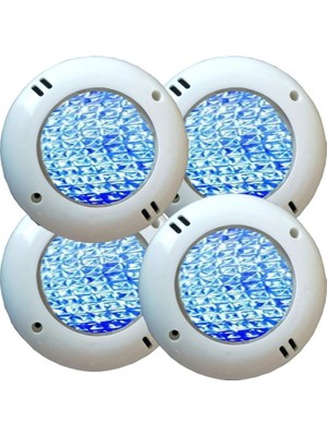 Tenda 8 Watt Smd LED Mavi Mini Sıva Üstü Havuz Lambası 4 Adet*