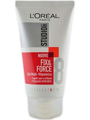 L'Oréal Paris Studio Line Fix&force Multi Vitamin Jeli Hiper Güçlü Sabitleyici Saç Jölesi 150 ml