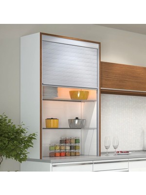 A1 Stor Dolap Kapak Sistemi Manuel Kaset Özel Ölçü 80X55 cm