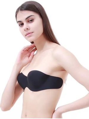Intive Lingerie Revolution Bra Sırtsız Yanlardan Yapıştırma Straplez Hafif Destekli Sütyen