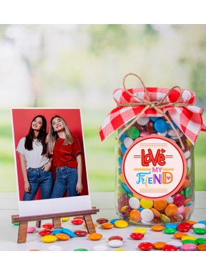 Ejoya Kişiye Özel Fotoğraflık & Best Friend Temalı Bonibonlar Hediye Seti 111800