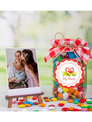 Ejoya Kişiye Özel Fotoğraflık & Canım Annem Temalı Bonibonlar Hediye Seti 111798