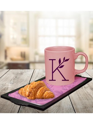 Ejoya Kişiye Özel Kupa & Sunum Tepsisi & Kruvasan Hediye Seti 111884