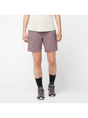 Salomon Wayfarer Shorts W Mor Kadın Şort