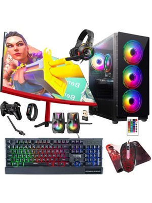 Turbox TX5286 I5 9400F 16GB 512GB 4gb GT740 Gddr5 27 Inç 100Hz Curved Oyuncu Masaüstü Bilgisayarı