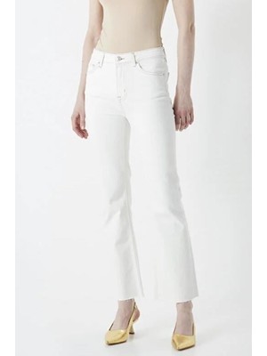 Ipekyol Cropped Flare Fit Jean Pantolon