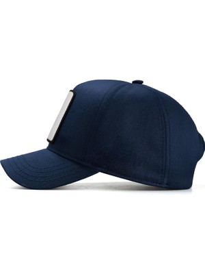 Black Börk V1 Baseball Kids King - 1 Kod Logolu Unisex Lacivert Çocuk Şapka (Cap)