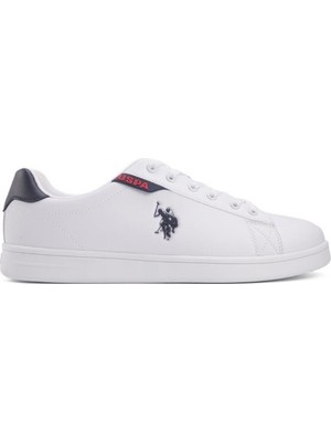 U.S. Polo Assn. Costa 4fx 101501686 Erkek Sneaker Ayakkabı Beyaz Lacivert Kırmızı