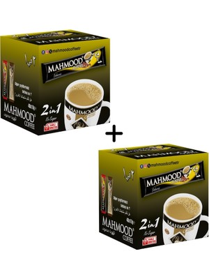 Mahmood Coffee 2si 1 Arada Hazır Kahve 48 Adet x 10 Gram 2li Set
