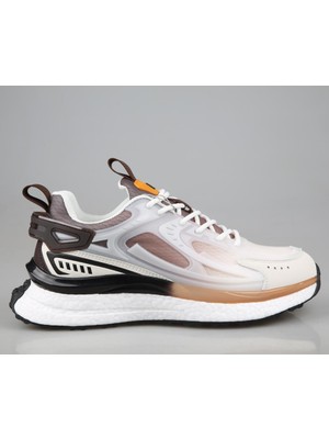 Pierre Cardin PCI-10105 Beyaz Kahve Erkek Sneakers