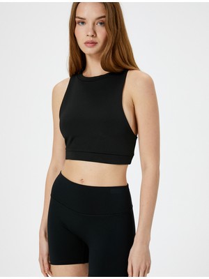 Koton Spor Kısa Tayt Standart Bel Slim Fit