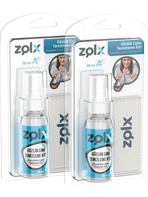 Zolx 30ML Gözlük Camı Temizleme Kiti Ikili Set