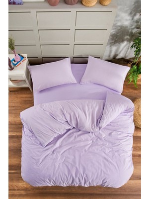 Stella Flavo Çarşafı Lastikli 140LIK Yataklar Için Düz Renk Nevresim Takımı