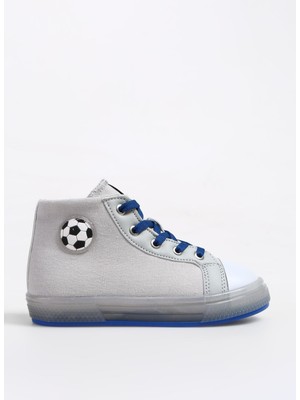 Buckhead Açık Gri Erkek Çocuk Sneaker BUCK4299 Chuck Hıgh