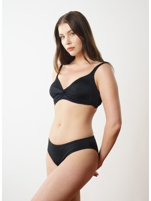 Louren Siyah Kadın Bikini Takım LRN24YKB1805