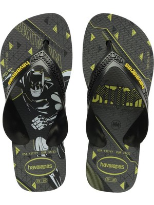 Havaianas Yeşil - Siyah Erkek Plaj Terliği Kıds Max Heroıs