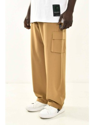 Camel Kargo Cepli Baggy Fit Pantolon