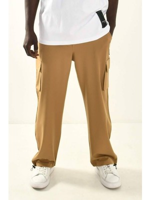 Camel Kargo Cepli Baggy Fit Pantolon