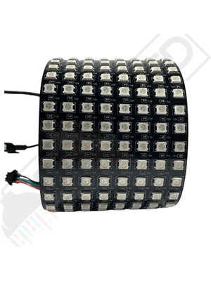 Dora Led WS2812B Matrix Dijital Esnek Ekran 8X32 Rgb LED Ayrı Ayrı Adresli Matrix Ekran 5V